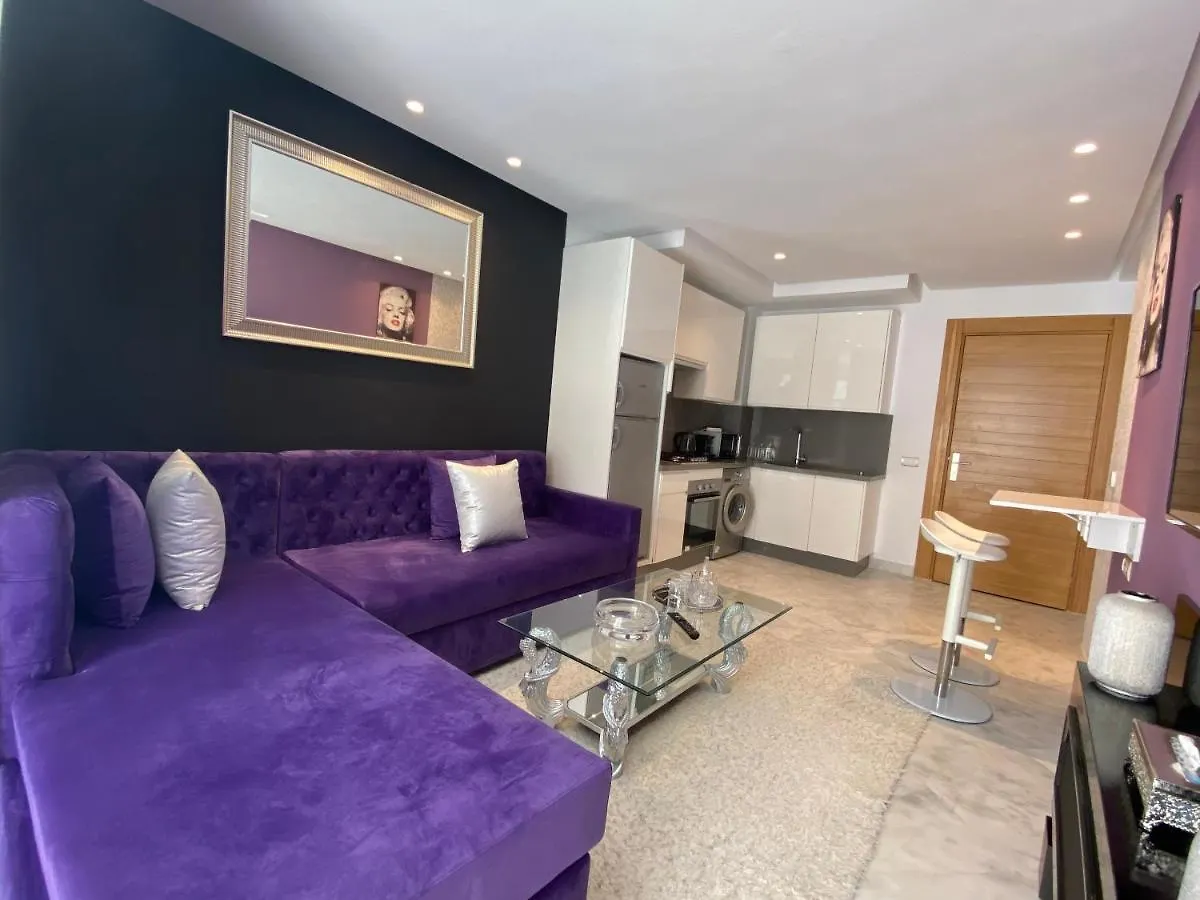 Corniche Casablanca - Vintage F2 Neuf Apartment